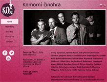 Tablet Screenshot of komornicinohra.cz